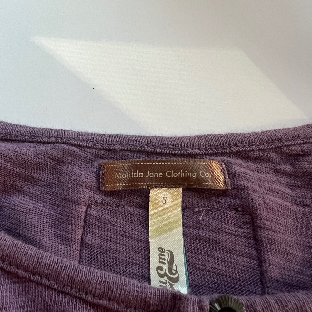 Purple Long Sleeve Matilda Jane Dress